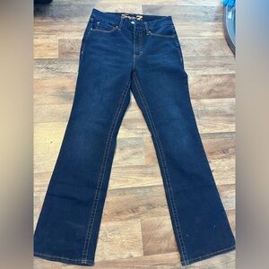 Seven7 Dark Blue Flare Jeans